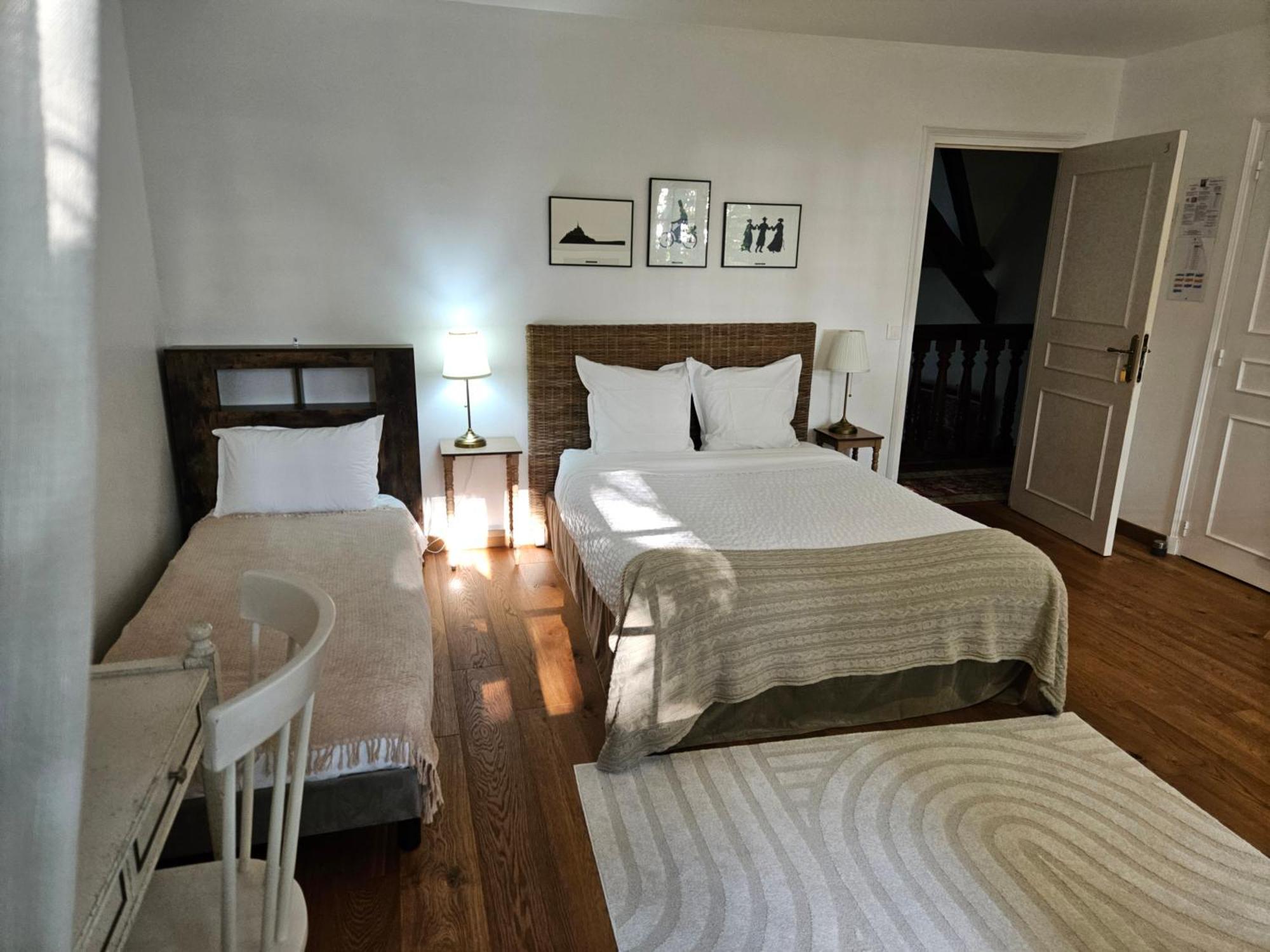 Bed And Breakfast Saultchevreuil, Au Mont Saint Michel Villedieu-les-Poëles Kültér fotó